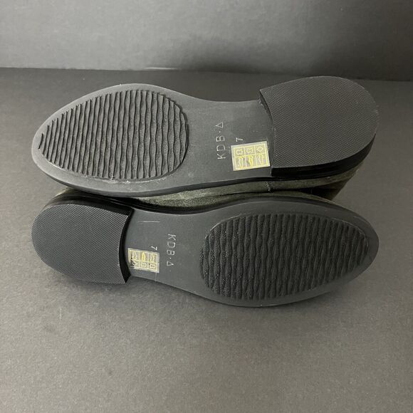 Kelsi Dagger Womens Booties 7 Green Brooklyn Latch Ankle Side Zip Boots $185 - Picture 11 of 14